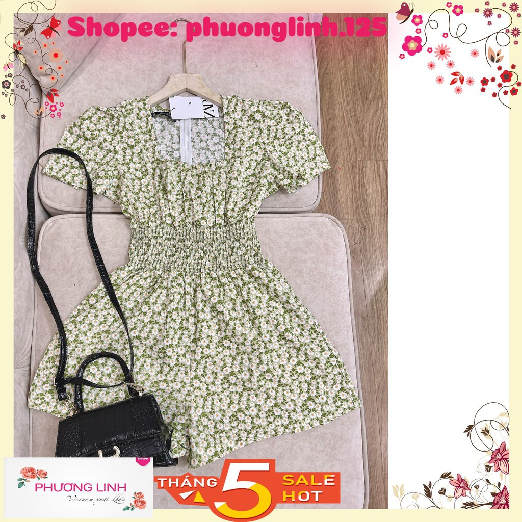 JUM HOA CÚC NHÍ CỔ VUÔNG CHUN EO 2M | BigBuy360 - bigbuy360.vn