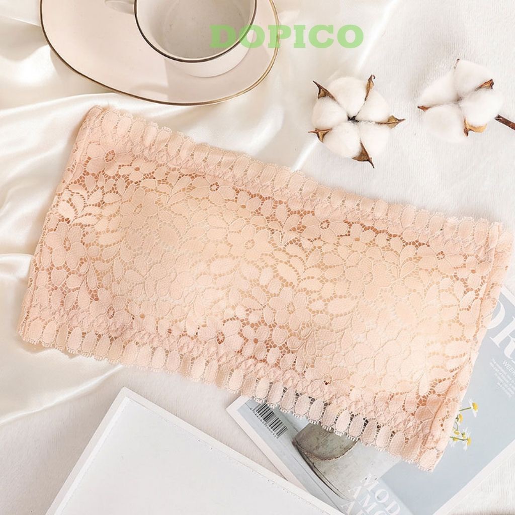 Áo bra ren không dây nữ đẹp, áo ngực không dây mặc cúp ngực gợi cảm DOPICO  A8814
