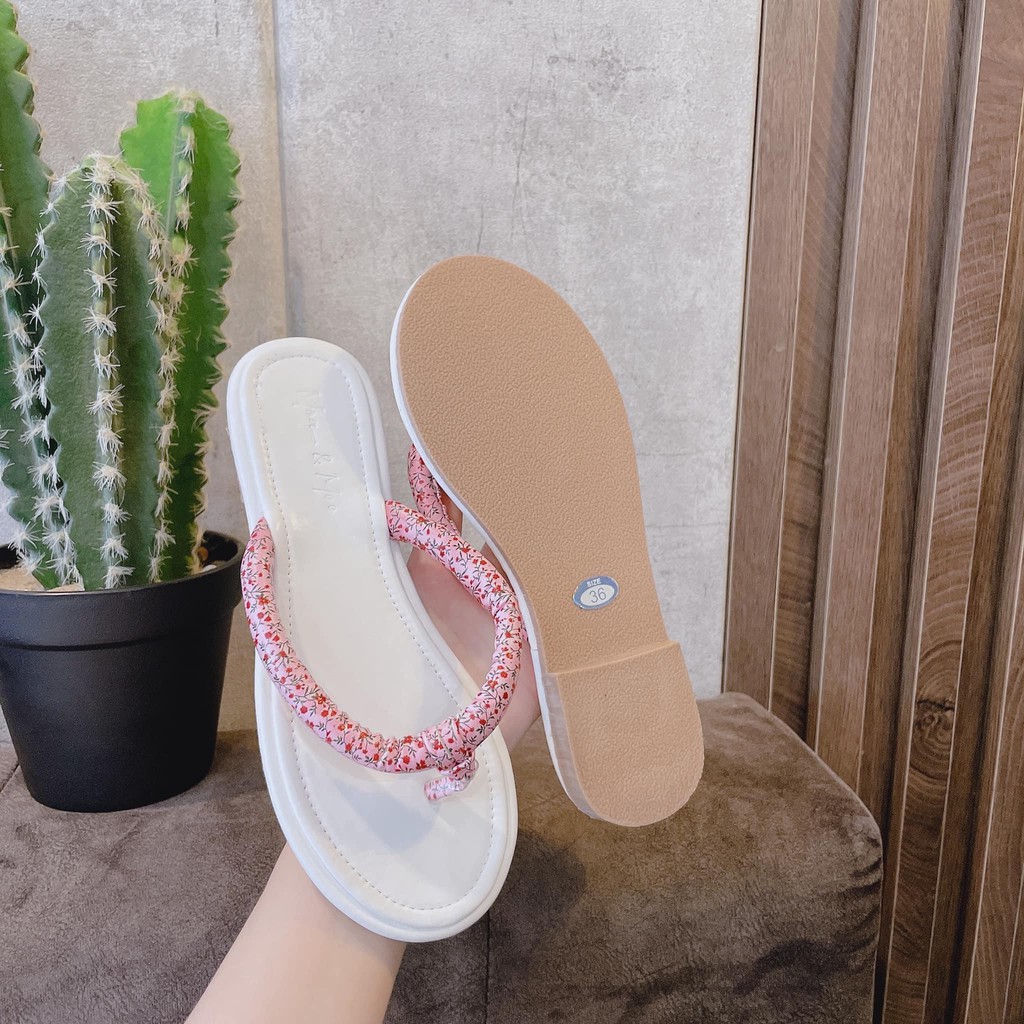 [Mã SHUSGCL50 giảm 20k đơn 50k] DÉP XỎ NGÓN NỮ SHU STORE - DÉP KẸP THỜI TRANG NỮ QUAI TO ĐẾ BỆT