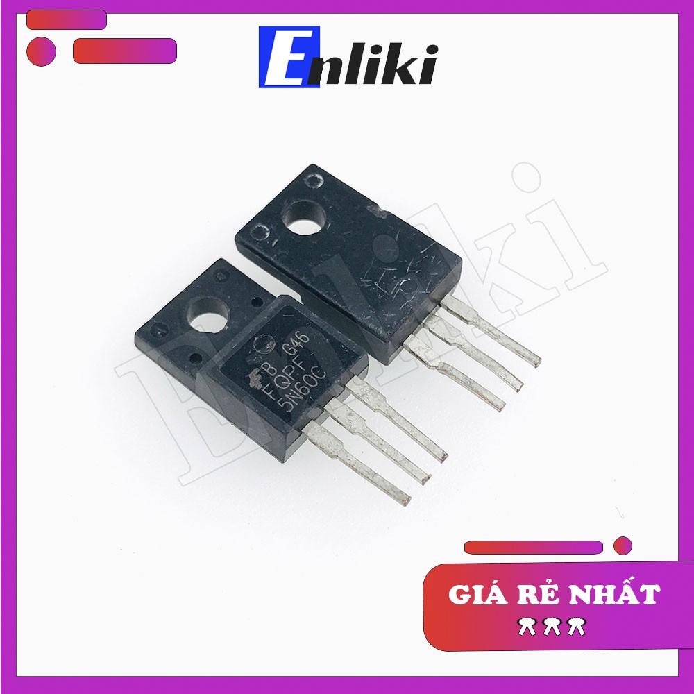 FQPF5N60C MOSFET N-CH 5A 600V Tháo Máy