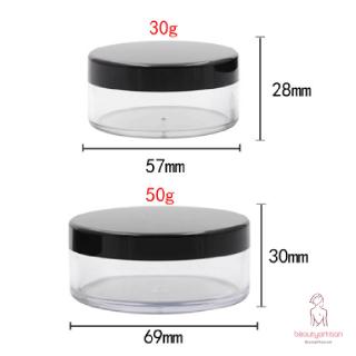 Hộp rỗng đựng phấn trang điểm du lịch