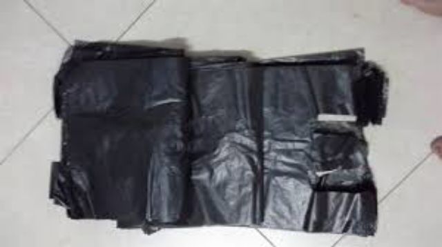 1Kg Túi nilon đen 2 quai cỡ 5kg/10kg/15kg/20kg đựng rác, đóng hàng
