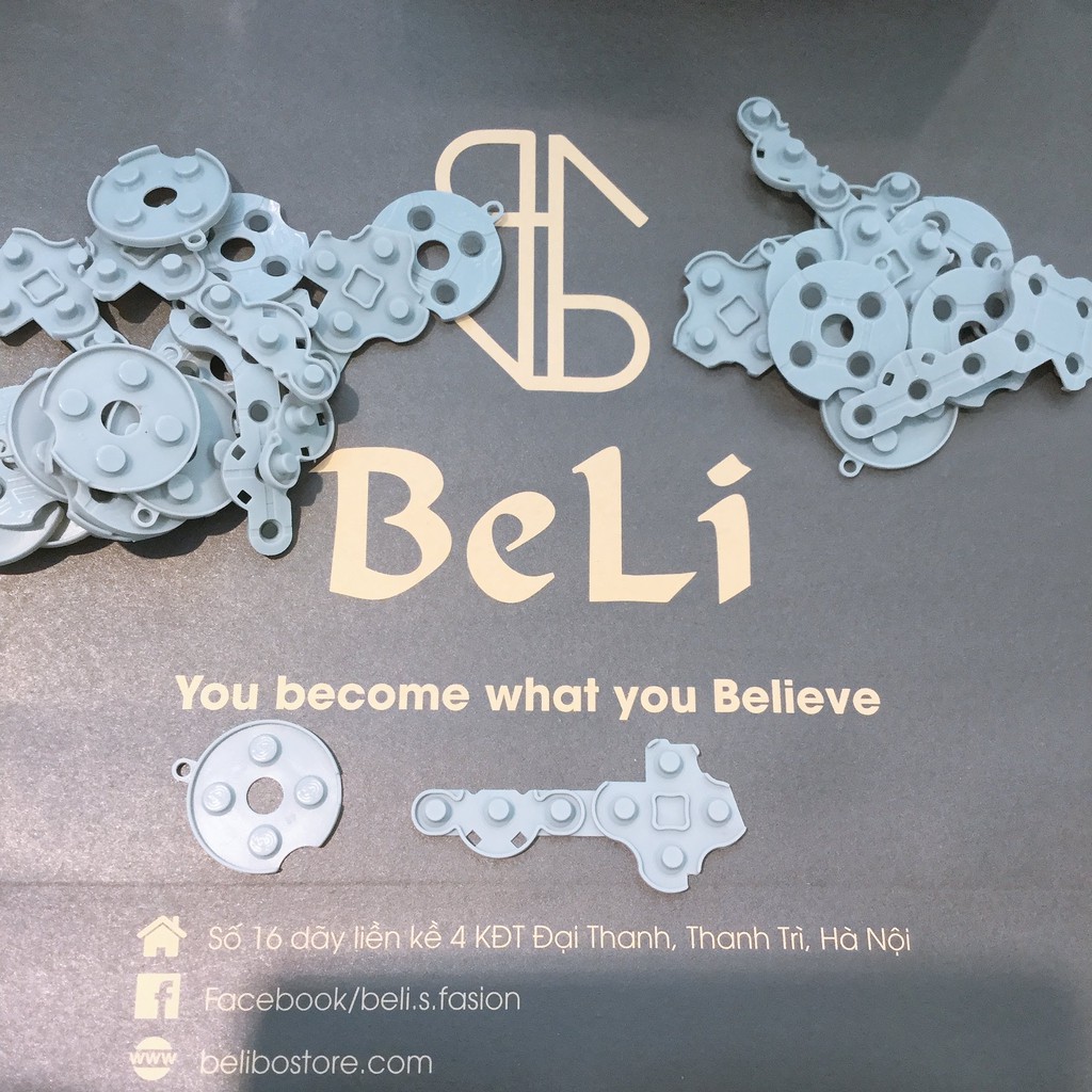 Bộ đệm cao su 2 mảnh kết hợp dành cho các nút của tay cầm chơi game xbox 360