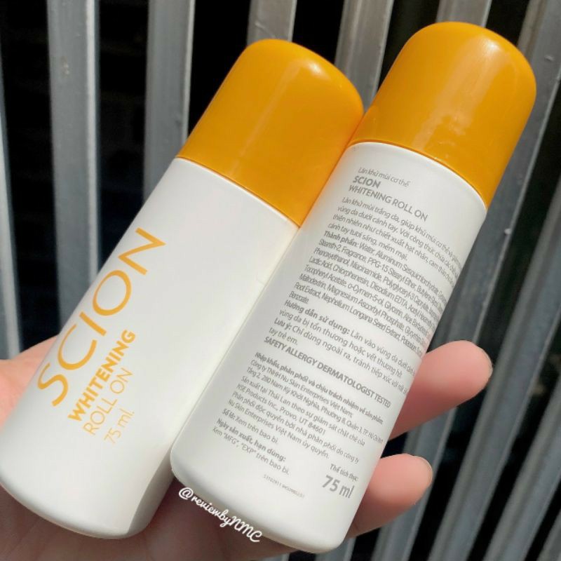 Lăn Khử Mùi Trắng Da Scion Nuskin Mẫu Mới 75ml.