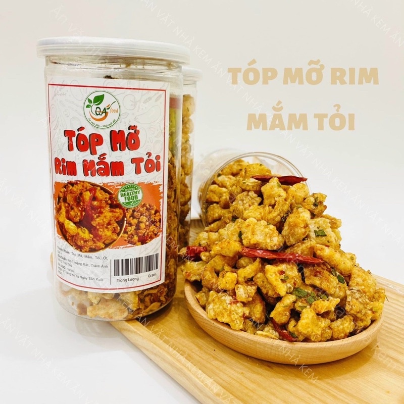 TÓP MỠ RIM MẮM TỎI ỚT 250Gr