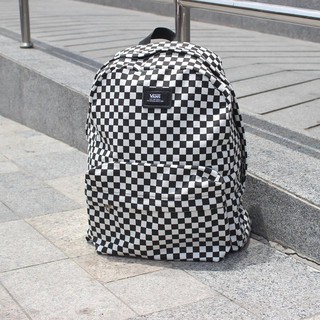 🔥[𝑩𝑨𝑪𝑲 𝑻𝑶 𝑺𝑪𝑯𝑶𝑶𝑳] Balo Vans Old Skool Checkerboard Backpack