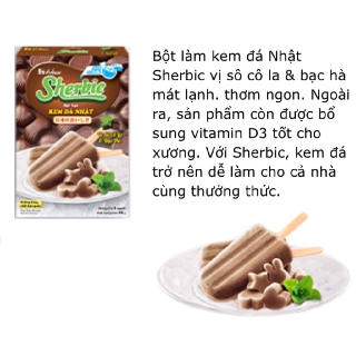 BỘT LÀM KEM ĐÁ NHẬT BẢN ĐỦ 3 VỊ