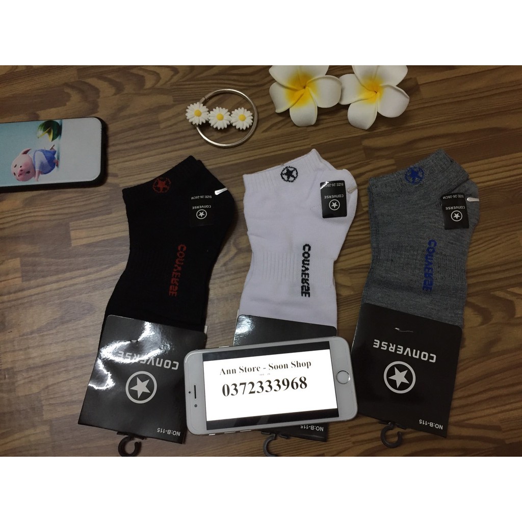 (Cam kết chất đẹp) Hộp 10 đôi Tất Nam cổ ngắn CV hàng bán tại shop thời trang