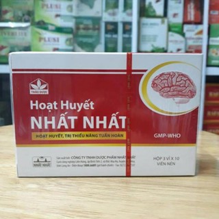 Hoạt huyết nhất nhất tăng tuần hoàn não, bổ não, bổ máu, lưu thông khí huyết