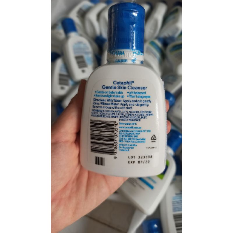 Sữa rửa cho da mặt & toàn thân Cetaphil Gentle Skin Cleanser 125ml | BigBuy360 - bigbuy360.vn