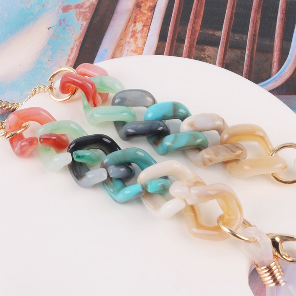 dây đeo khẩu trang xích ombre hàn quốc