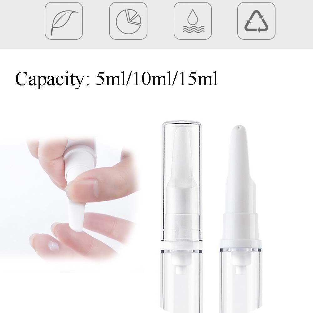 Chai Nhựa Đựng Kem Đánh Răng 15ml 10ml 5ml