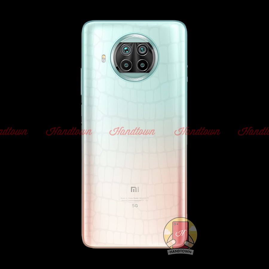 Dán PPF Mặt Lưng Xiaomi Redmi Note 9 Pro 5G Kính Cường Lực Dẻo Vân Cá Sấu / Hiệu Ứng Cầu Vồng / Trong Suốt Chống Va Đập