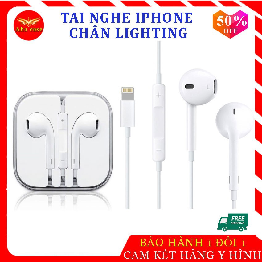 [FREESHIP] Tai nghe chân Lightning tương thích Iphone 7/7Plus/8/8 Plus/ X/ Xs Max/ 11 / 11 Pro Max - Tai nghe Bluetooth