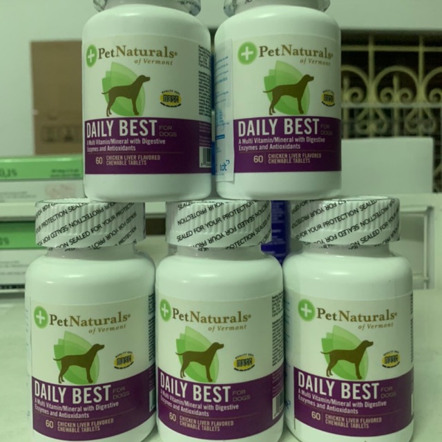 Trang chủ / Chăm sóc thú cưng / Chó Daily Best For Dogs ?, Multi-vitamin Dành Cho Các Bé Cún Yêu.
