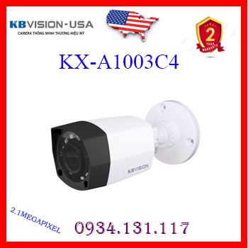 CAMERA KBVISION KX-A1003C4 1.0MP (THAY THẾ KX-1003C4)