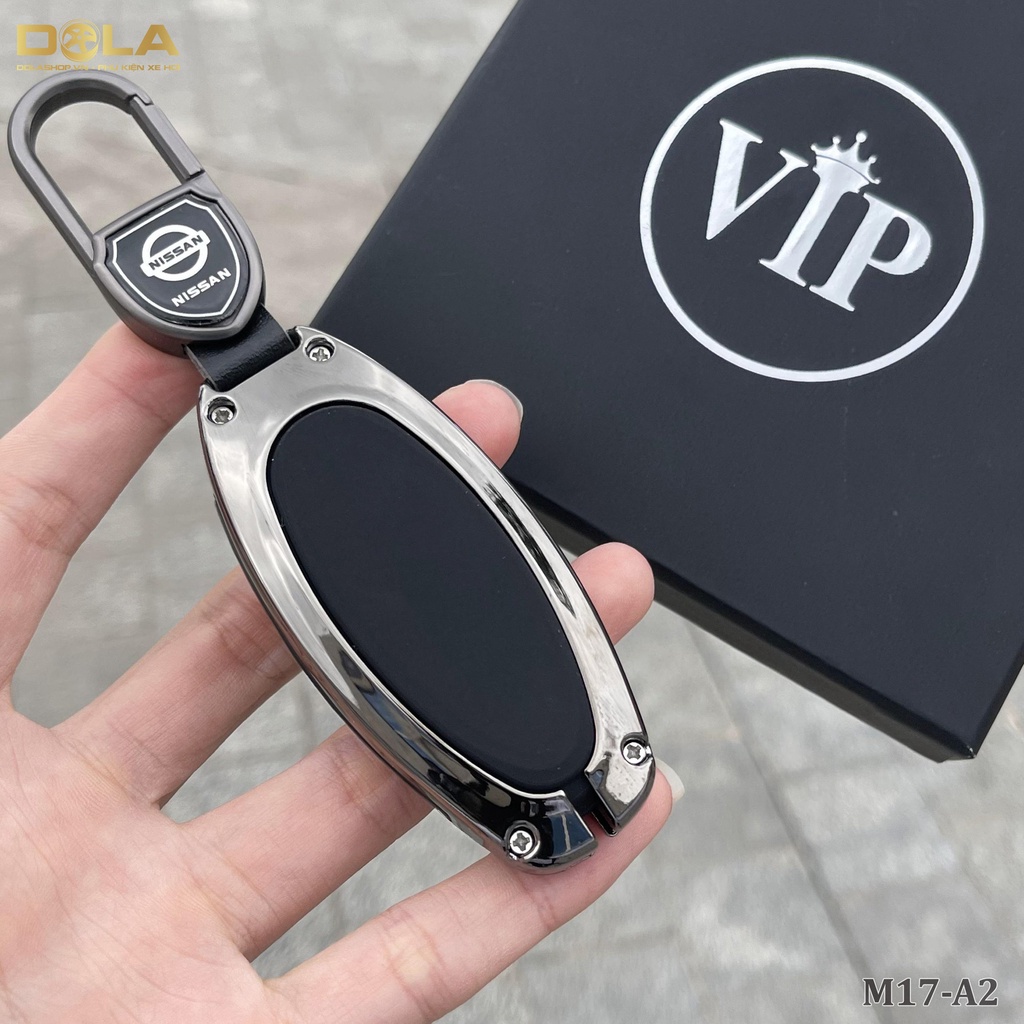 Vỏ ốp khoá xe hơi - Bọc chìa smartkey ô tô Nissan Sunny, Navara, Nisan Teana Xtrail