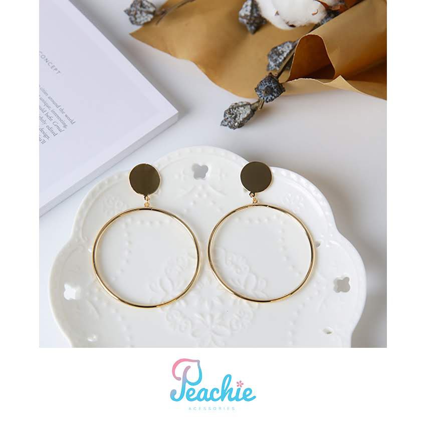 Khuyên tai bạc Peachie [CHÍNH HÃNG] mã 083