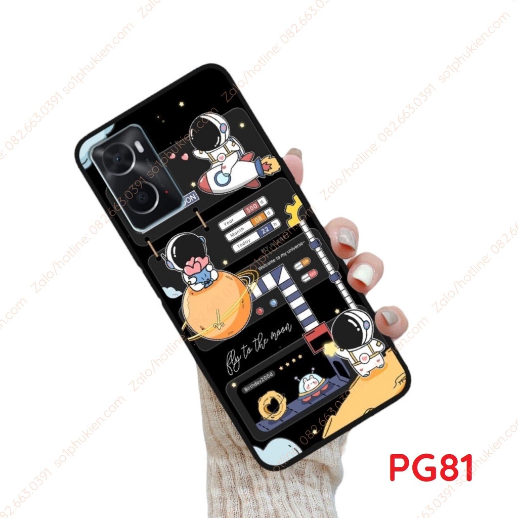 Ốp lưng Oppo A76 in hình vũ trụ dễ thương bền đẹp