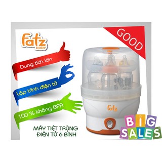 MÁY TIỆT TRÙNG BÌNH SỮA ĐIỆN TỬ FATZBABY