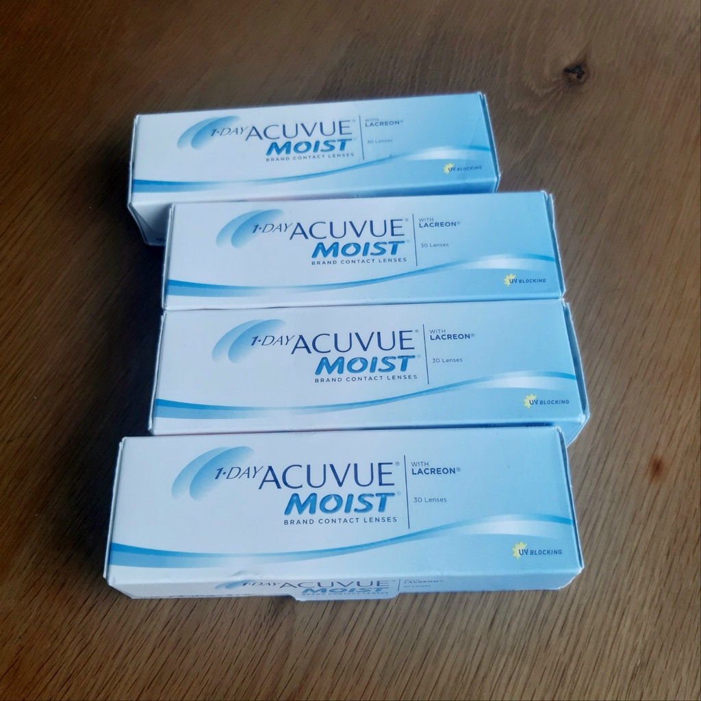 Kính áp tròng Acuvue loại sử dụng hằng ngày hộp 30 miếng lens Acuvue ( hàng chính hãng )