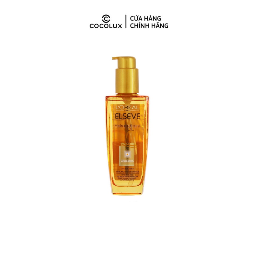 Dầu dưỡng tóc Loreal chiết xuất tinh dầu hoa tự nhiên 100ml Cocolux