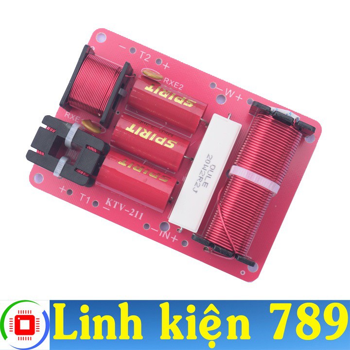 Phân tần loa V16 1 bass 2 treble bass 20 - 30  - Linh Kiện 789