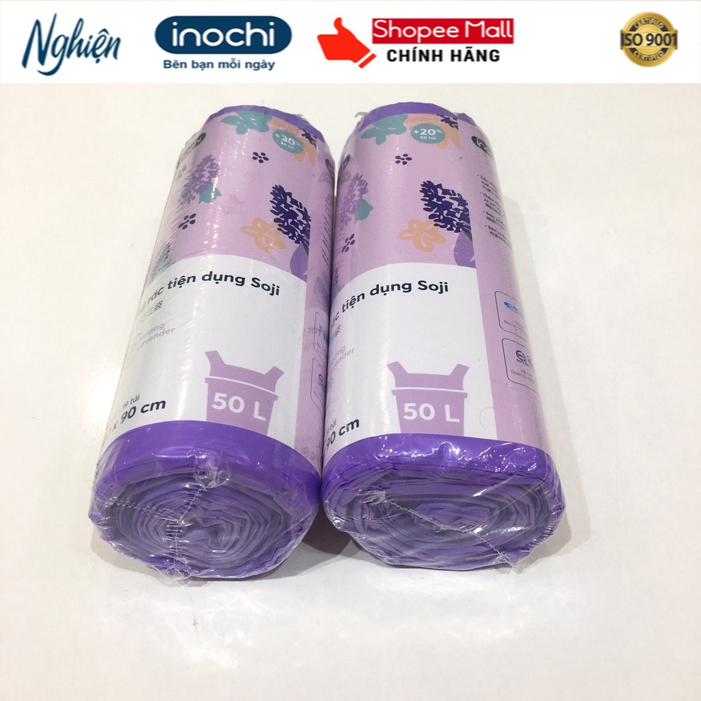 Túi rác tiện dụng Soji Hương Chanh, Hương Lavender Size S, M, L