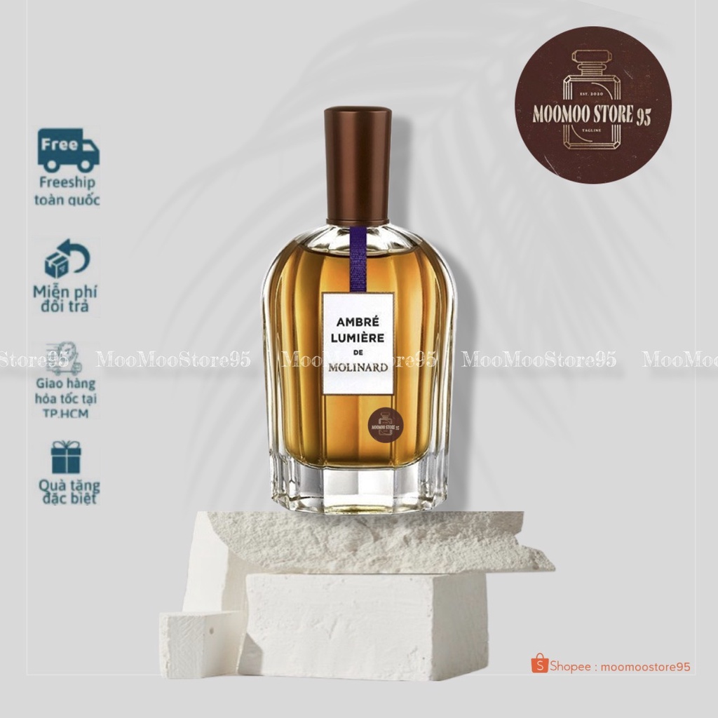 -𝐌𝐨𝐨𝐌𝐨𝐨- Ambré Lumière | Nước Hoa Unisex | Trẻ trung và năng động