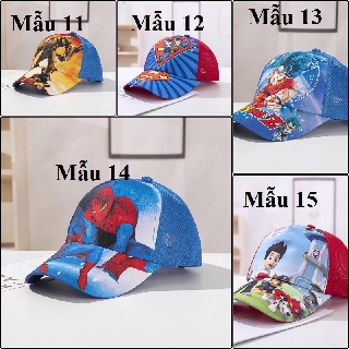 Xả hàng_Mũ lưỡi trai cho bé trai, bé gái
