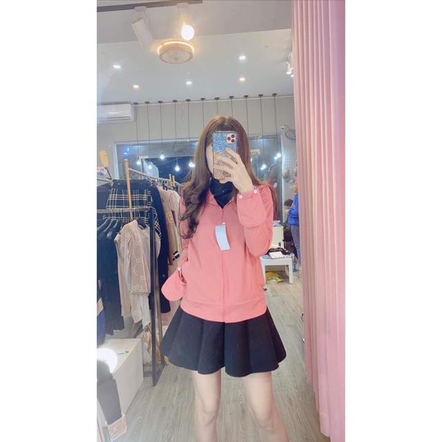 Áo chống nắng thông hơi nữ  dày dặn cản tia uv thông hơi