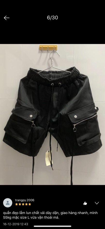 QUẦN SỌT TÚI HỘP HÌNH THẬT, QUẦN SHORT TÚI HỘP | BigBuy360 - bigbuy360.vn