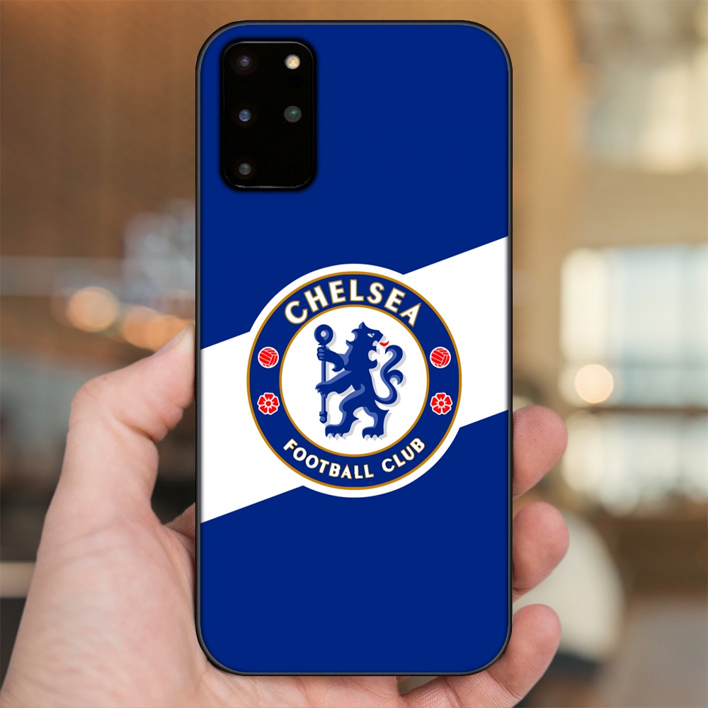 Ốp lưng Samsung S20 Plus viền đen in hình Chelsea FC