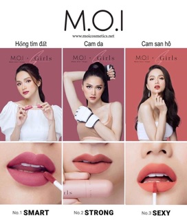 SON SGIRLS #7 (ĐỎ ĐẤT)