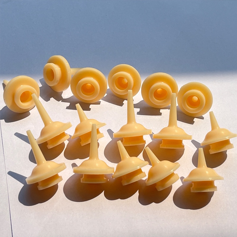 Bơm ti sữa cho chó mèo thỏ hơn 3 tuần, núm vú giả Silicone cho thú cưng uống sữa size M, kèm bơm tiêm 1 - 10 ml