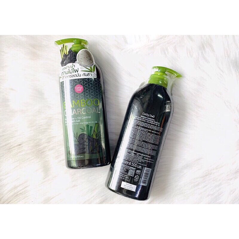 Sữa Tắm Than Tre Cathy Doll Thái Lan 500ml (BAMBOO CHARCOAL)