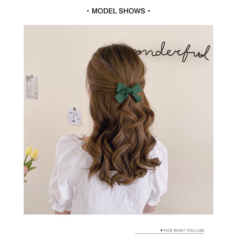 Kẹp Tóc Nơ Xinh Xắn Dành Cho Nữ