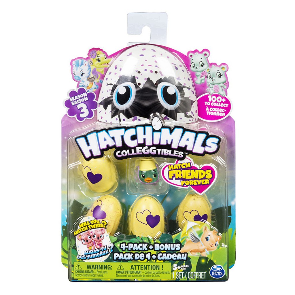 Bộ 4 Trứng Mini Hatchimals S3 6041341