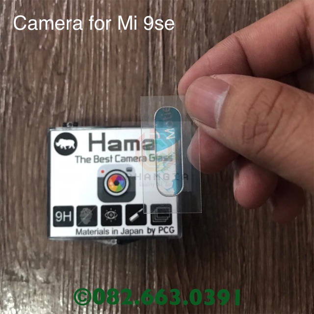 Combo phụ kiện Xiaomi mi 9se kính cường lực trước sau, cường lực camera mi 9 se (có video)
