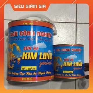Sơn 2 trong 1 kim long 1kg, 4kg