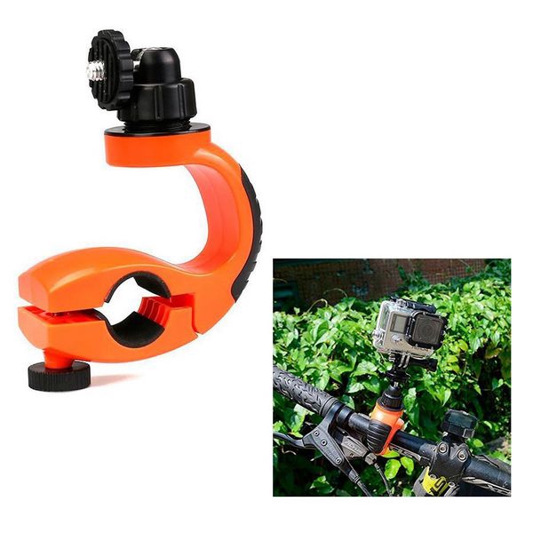 Bộ gá kẹp xe đạp kèm mini ball Gopro