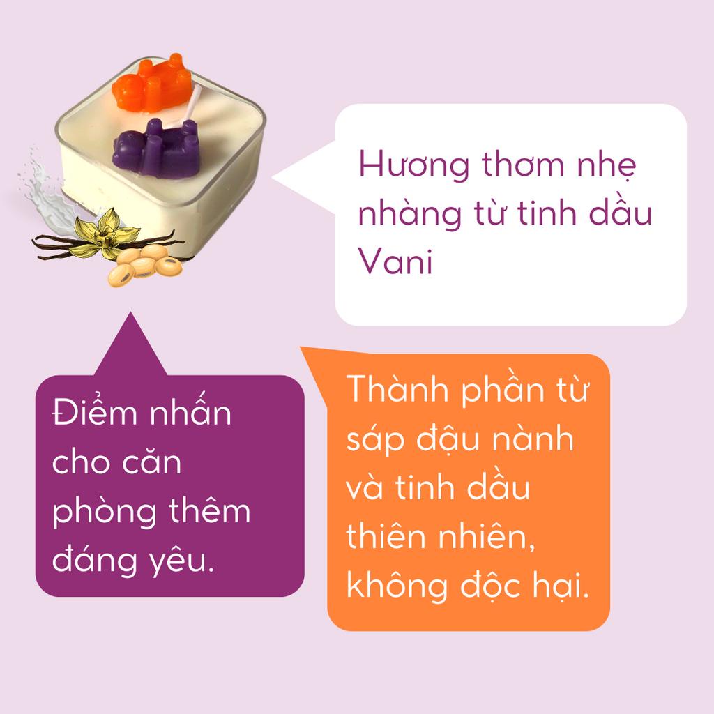 BABY BEAR CANDLE [Labbi] Nến trang trí / Candle / Nến vuông