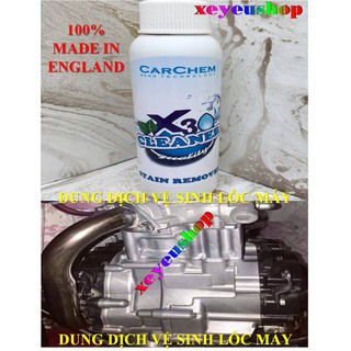 Dung dịch tẩy rửa lốc máy, đầu bò X30 120ml