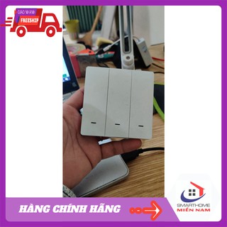 Công Tắc Dán Tường thông minh 🌐GIÁ TỐT🌐 Zigbee TUYA 3 Nút  Điều Khiển Từ Xa, Làm Ngữ Cảnh