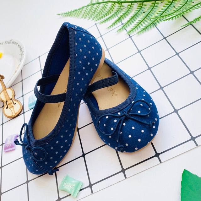 Giày Primark nơ chấm bi