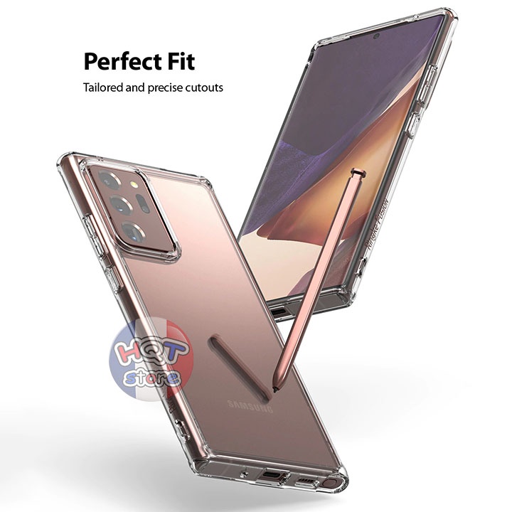 Ốp lưng nhám chống vân tay Ringke Fusion Matte cho Samsung Note 20 Ultra