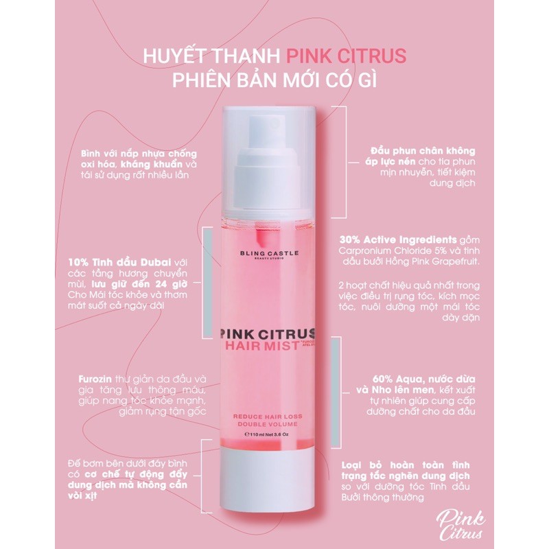 TINH DẦU BƯỞI BLING CASTLE 110ML | BigBuy360 - bigbuy360.vn