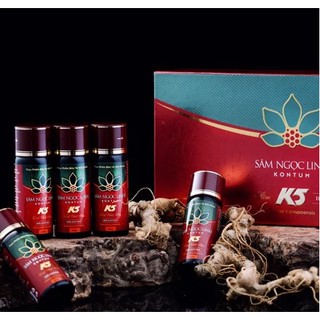 Dịch chiết Sâm Ngọc Linh K5 (hộp 5 chai)