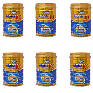 Combo 6 lon sữa bột dielac alpha gold iq 3 900g