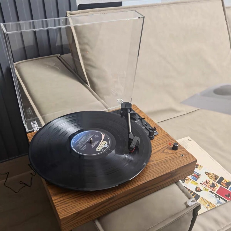 Máy nghe nhạc đĩa than Didatime chính hãng và tặng kèm đĩa than cổ điển khi mua máy